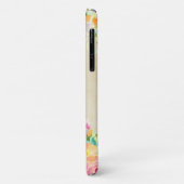 Aquarelle peinte Floral Monogramme iPhone 11 Coque (Dos/Gauche)