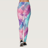Aquarelle peinte Leggings pour femmes (Dos)