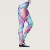 Aquarelle peinte Leggings pour femmes (Droite)