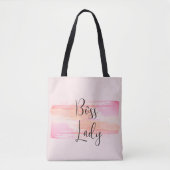 Aquarelle Peinture éclats Boss Lady Sac fourre-tou (Devant)