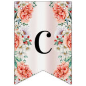 Aquarelle Peony Drapeau de soudure (Premier drapeau)