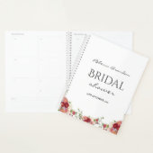 Aquarelle Peony Fleur Floral Douche nuptiale (Devant avec enveloppe)