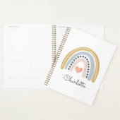 Aquarelle personnalisée Boho Rainbow (Devant avec enveloppe)