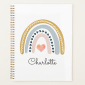 Aquarelle personnalisée Boho Rainbow (Devant)