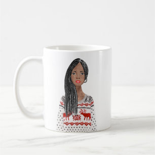 Aquarelle personnalisée Image Christmas Mug