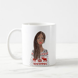 Aquarelle personnalisée Image Christmas Mug