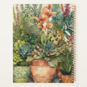 Aquarelle personnalisée Plantes Jardin (Dos)