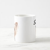 Aquarelle personnalisée Yorkie Terrier Mug (Centre)