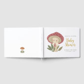 Aquarelle Petit champignon Livre d'invité (Complet)