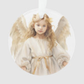 Aquarelle Petite fille Angel (devant)