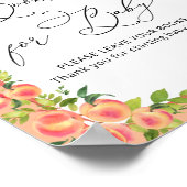 Aquarelle Petite Pêche Livres pour Poster bébé (Coin)