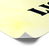 Aquarelle Phare Poster Mur Art Print (Coin)