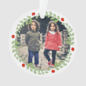 Aquarelle photo de Noël (devant)