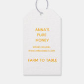 Aquarelle Pierre de Roses avec étiquette cadeau ab (Dos)