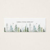 Aquarelle Pine Woods Boucles d'oreilles Boucles d' (Devant)