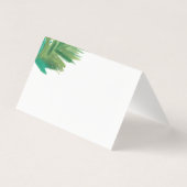 Aquarelle Pine Woods | Réception de mariage (Back)