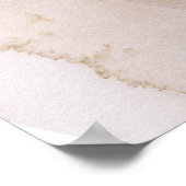 Aquarelle poster Abstrait Art moderne géométrique (Coin)