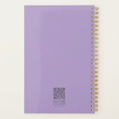 Aquarelle Printemps Floral Bible Verse Personnalis (Dos)