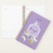 Aquarelle Printemps Floral Bible Verse Personnalis (Devant avec enveloppe)