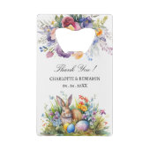 Aquarelle Printemps Thème Mariage Faveur (Dos)