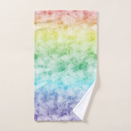 Aquarelle Rainbow (Serviette à main)
