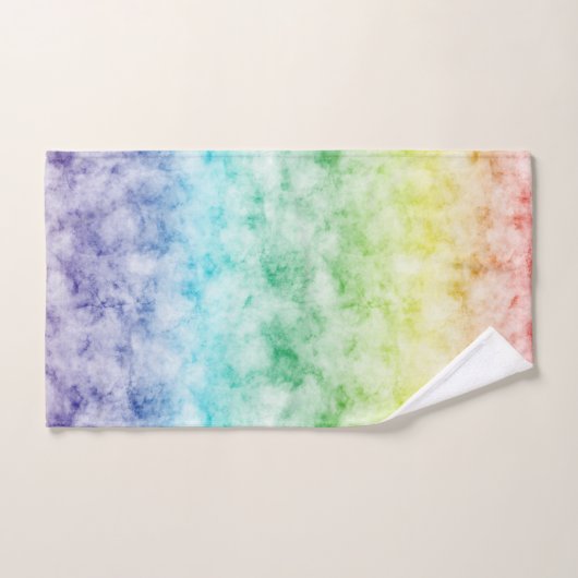 Aquarelle Rainbow (Serviette à main)