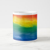 Aquarelle Rainbow Big Mug (Devant)