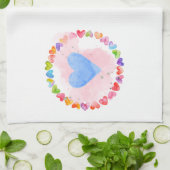 Aquarelle Rainbow Cuisine Serviette (Plié)
