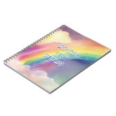 Aquarelle Rainbow Gratitude Carnet (Côté gauche)