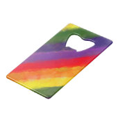 Aquarelle Rainbow personnalisée (Devant Angle)