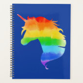 Aquarelle Rainbow Unicorn (Devant)