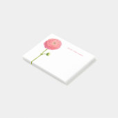 Aquarelle Ranunculus Post-It Notes (Incliné)