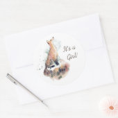 aquarelle renard mystique C'est un Sticker pour fi (Enveloppe)