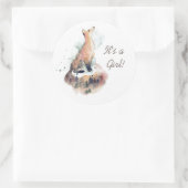 aquarelle renard mystique C'est un Sticker pour fi (Sac)
