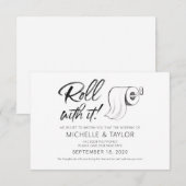 Aquarelle reportée Rouleau avec sa carte (Devant / Derrière)