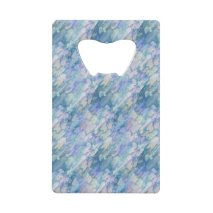 Aquarelle Retro Bleu pourpre Motif Raindrop