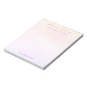Aquarelle Rêves de script Girly dans le Bloc-notes (Tourné)