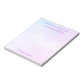 Aquarelle Rêves de script Girly dans le Bloc-notes (Tourné)