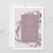 Aquarelle Romance Invitation (Devant)