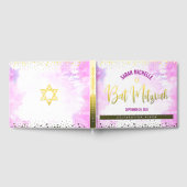 Aquarelle rose bat mitzvah Script Véritable Aquare (Complet)