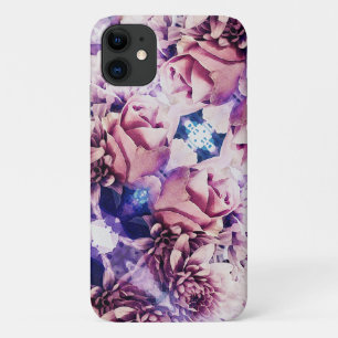Aquarelle Rose Chrysanthemum iPhone 11 Coque