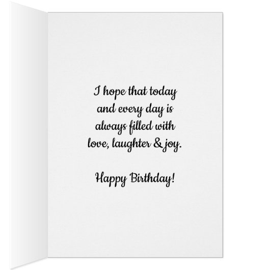 Aquarelle rose Coeur 30e anniversaire (Intérieur (Droit))