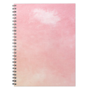 Aquarelle rose douce Carnet dégradé
