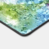 Aquarelle rose Et Bleu Design Artistique (Coin)