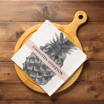 Aquarelle rose et gris ananas | Votre nom<br><div class="desc">Aquarelle rose et gris ananas | Votre nom</div>
