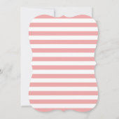 Aquarelle rose et jaune Florale | Save the date (Dos)