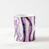 Aquarelle rose et violet Abstraite Mug polyvalent (Centre)