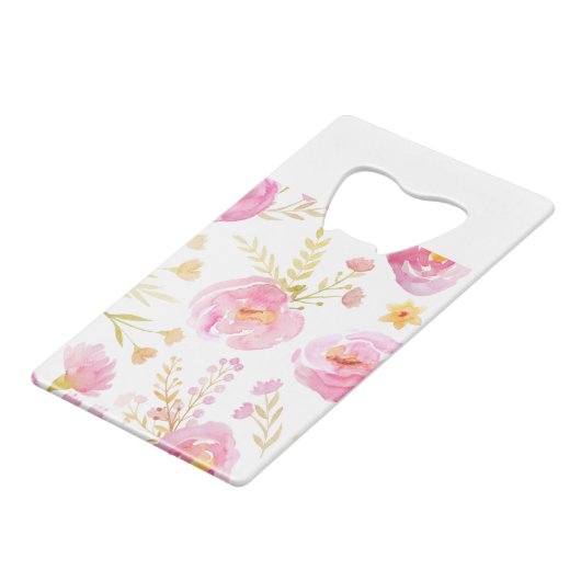 Aquarelle rose Floral (Dos Angle)