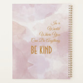 Aquarelle rose floral oiseaux chrétiens (Dos)