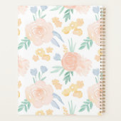 Aquarelle rose Floral Personnalisé (Dos)